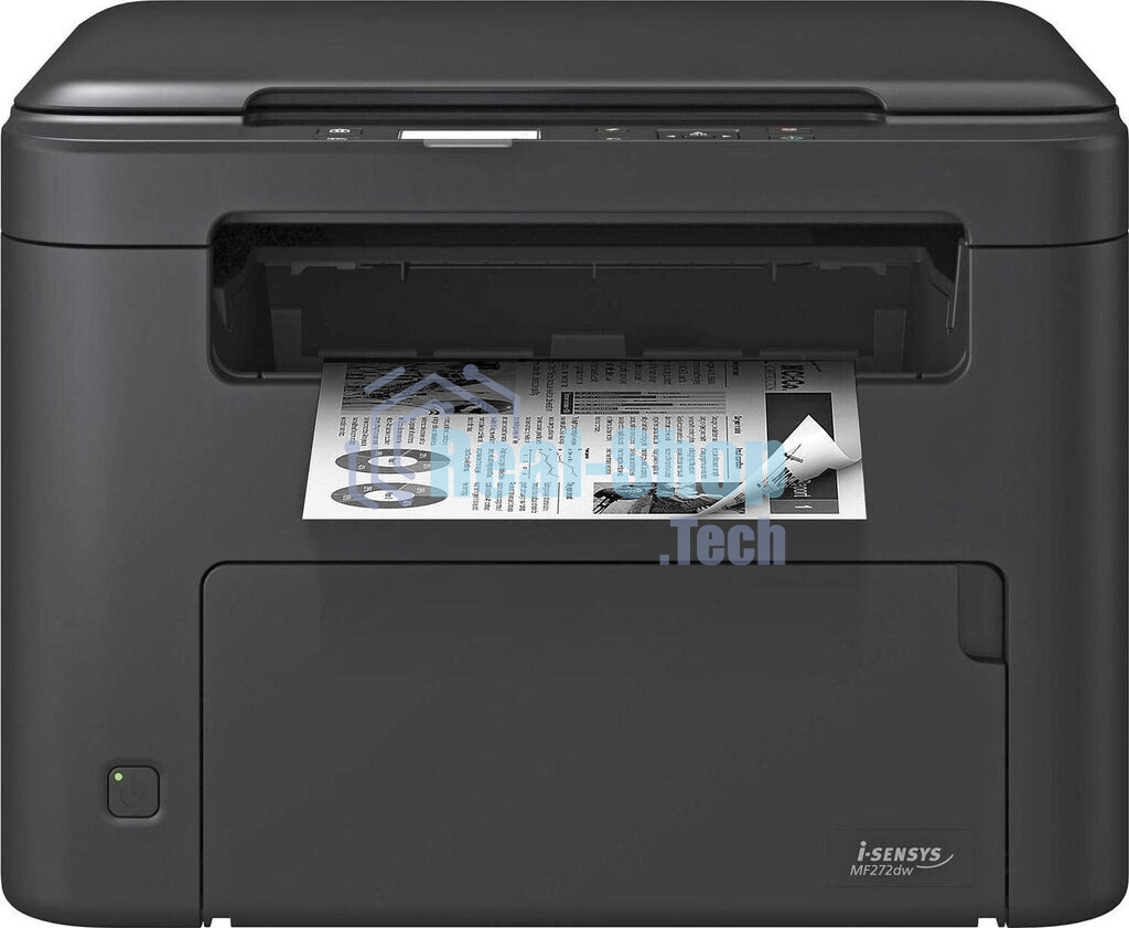 МФУ лазерное Canon i-Sensys MF272dw (5621C013), A4, ч/б, печ. 29 стр/мин., 600 x 2400 dpi (печать) 600x600dpi (скан), USB, RJ-45, Wi-Fi, Air Print, Mopria