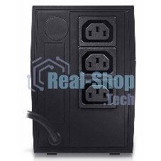 Источник бесперебойного питания Powercom Raptor RPT-600A EURO 360Вт 600ВА черный
