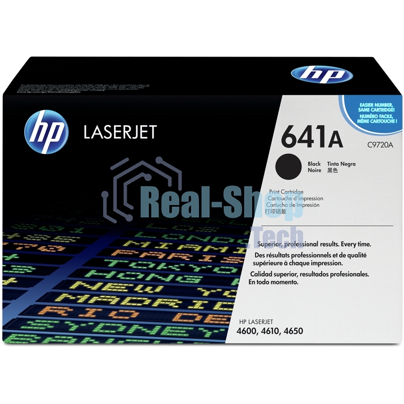 Картридж лазерный HP C9720A черный для Color LJ4600 Series, Black 9000 стр.