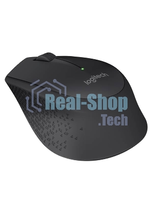 Мышь беспроводная Logitech M280 черный, 1000 dpi, радиоканал, USB, кнопки - 3