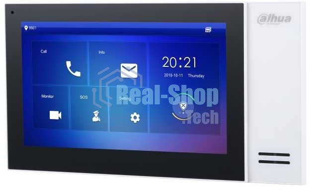 Видеодомофон Dahua DH-VTH2421FW-P белый