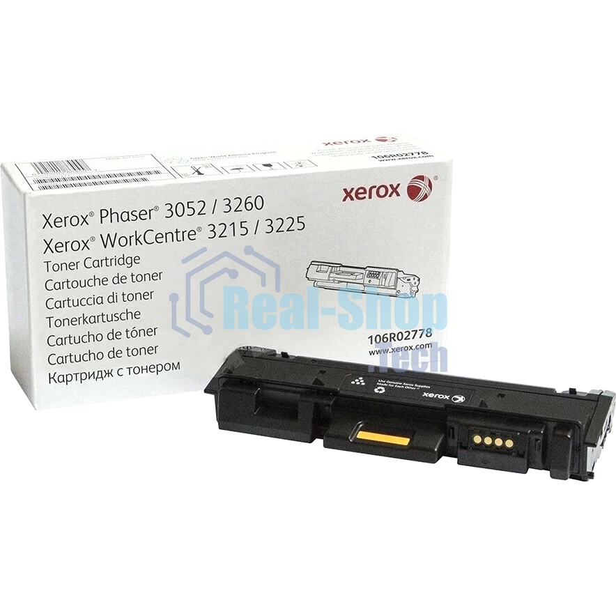 Картридж лазерный Xerox 106R02778 черный для Xerox Ph 3052/3260/WC 3215/3225 3000 стр.(Channels)