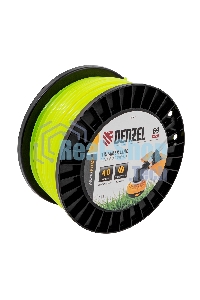 Леска для триммера Denzel круглая, 4,0мм х 69м, на DIN катушке FLEX CORD