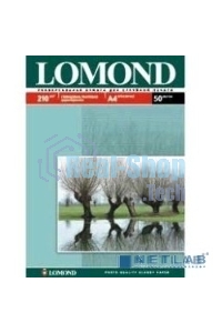 Фотобумага Lomond 0102021 A4/210г/м2/50л./белый глянцевое/матовое для струйной печати