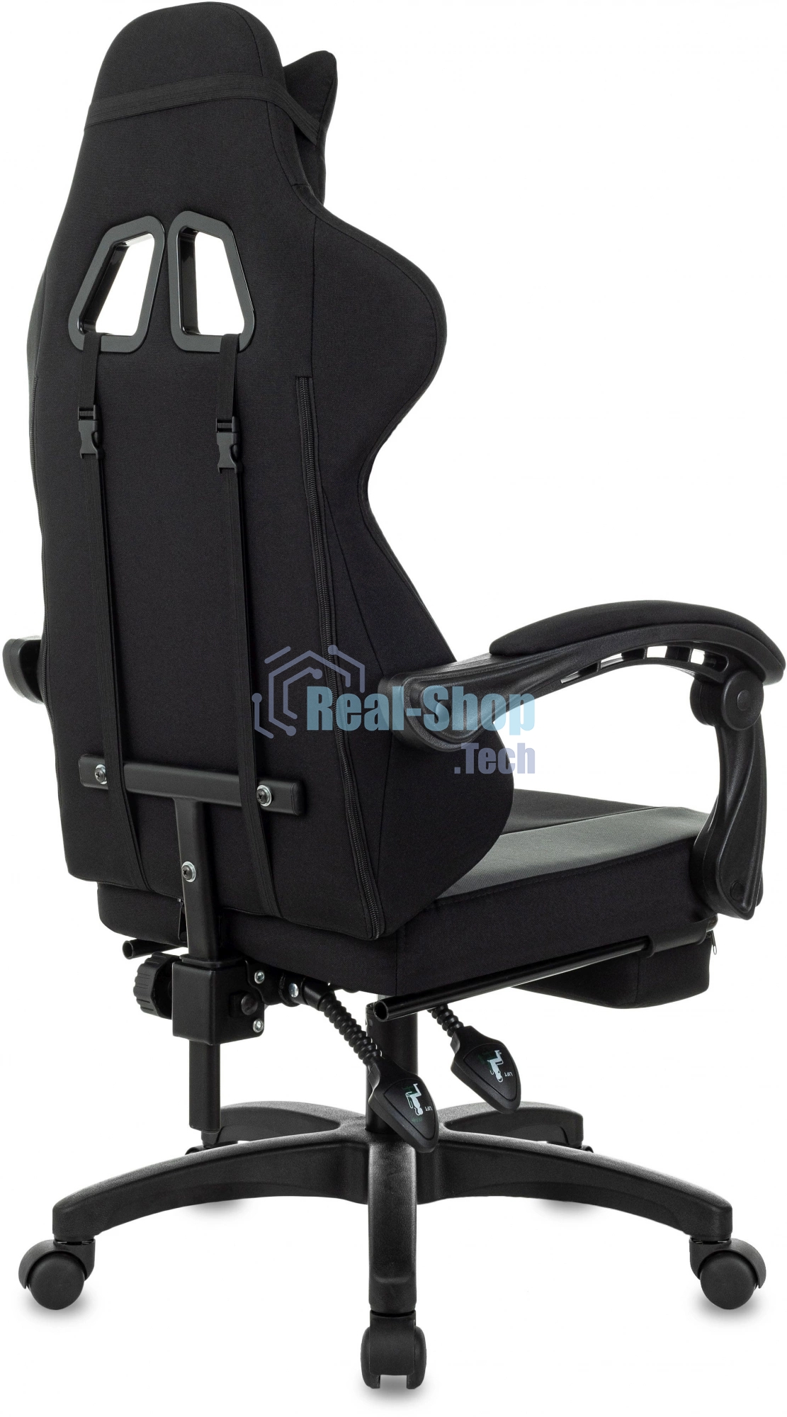 Кресло игровое Zombie Weaver черный/серый