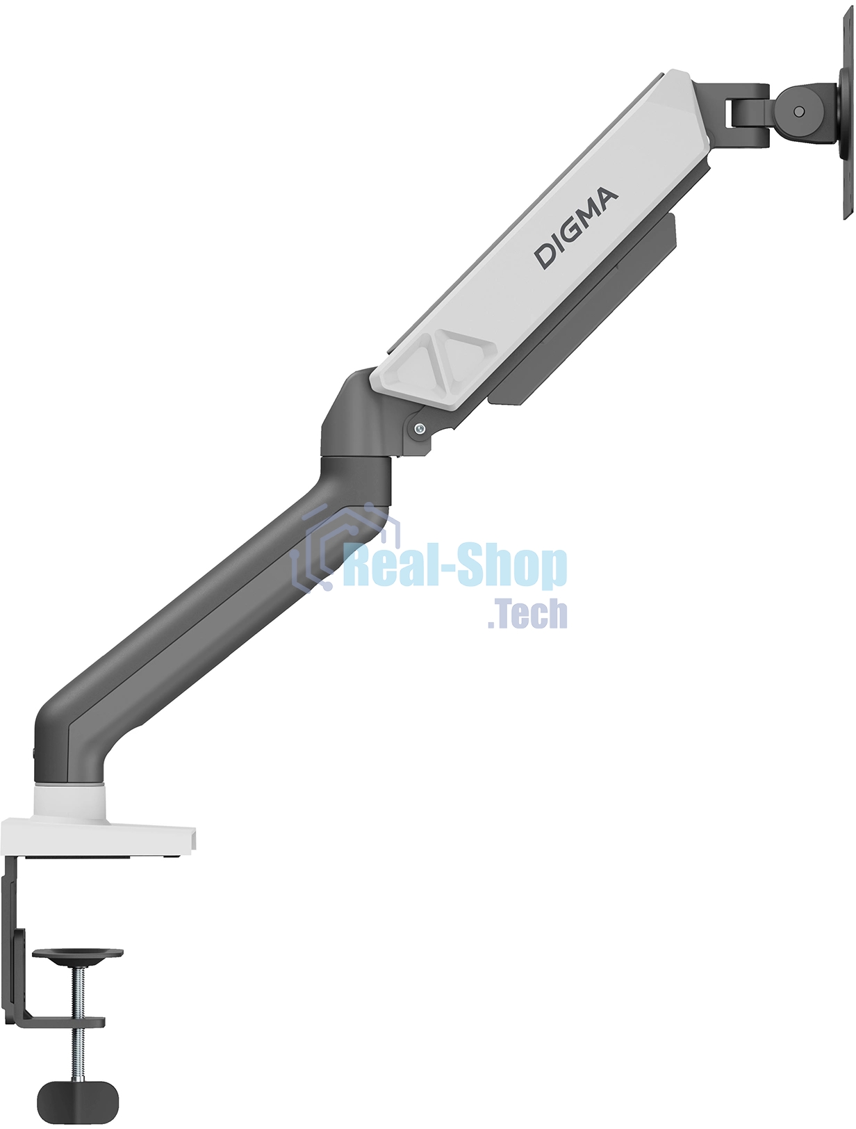 Кронштейн для мониторов ЖК Digma D-MM101 серый 17