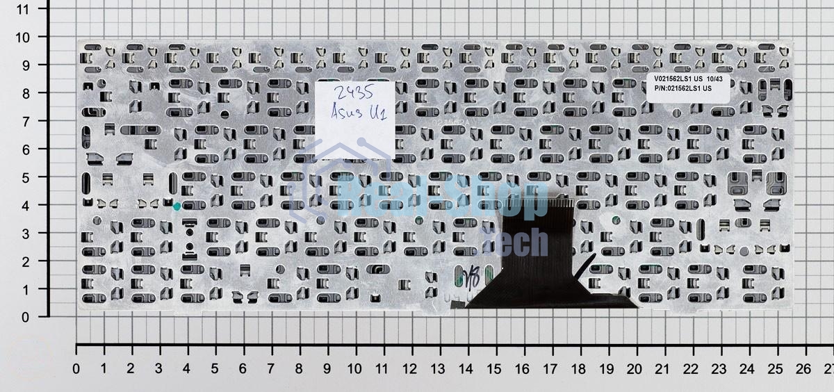 Клавиатура для ноутбука Asus U1 U1F U1E черная