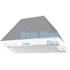 Вытяжка встраиваемая Kuppersberg Inlinea 70 WX белый/нержавеющая сталь, 70 см, 1300 куб. м/ч, 41 дБ