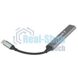 Разветвитель USB3.0/2.0 Gembird UHB-C202, USB3.0, 3xUSB2.0, кабель Type-C 10 см, алюминий, пакет
