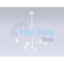 Подвесной светодиодный светильник Ambrella light FL51711/6 WH белый 3000K/4200K/6400K 29W D700*800 (Без ПДУ)