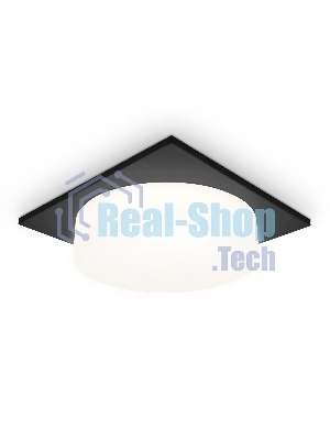 Светильник Ambrella light TN1316 SBK/FR черный песок/белый матовый GU5.3 92*92*45