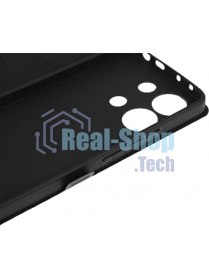 Чехол (флип-кейс) BoraSCO для Xiaomi Redmi Note 13 4G Book Case черный (72993)