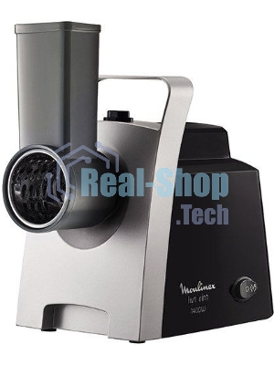Мясорубка электрическая Moulinex ME108832 черный, 1400 Вт, 1.7 кг/мин, реверс, защита от перегрузки, насадки - 6