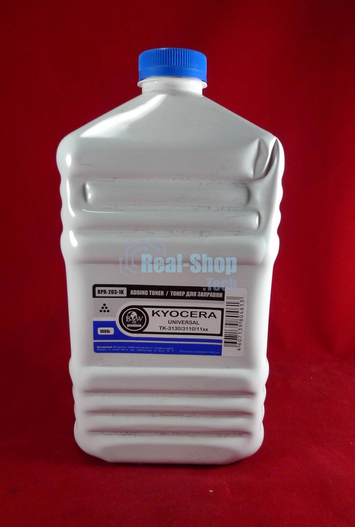 Тонер для Kyocera Universal (TK-3110/3160/3170/1110/1120/1130/1140/1150/1160/1170/1200/70/710/725/7105/7205) (кан. 1кг) B&W Premium (Tomoegawa) фас. Россия