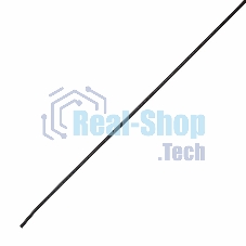 Термоусаживаемая трубка клеевая Rexant 8,0/2,0 мм, (4:1) черная, по 1 м