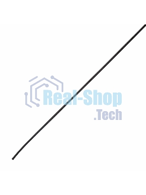 Термоусаживаемая трубка клеевая Rexant 8,0/2,0 мм, (4:1) черная, по 1 м