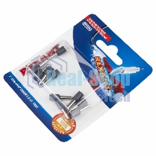 Наконечник штыревой втулочный Rexant изолированный, F-9 мм, 4 мм², НШВи 4.0-9/Е 4,0-9/Е4009, серый, в упак. 10 шт.