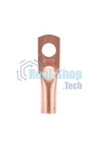 Наконечник медный Rexant ТМ 35-10-10 (35мм² - Ø10мм) (в упак. 50 шт.)