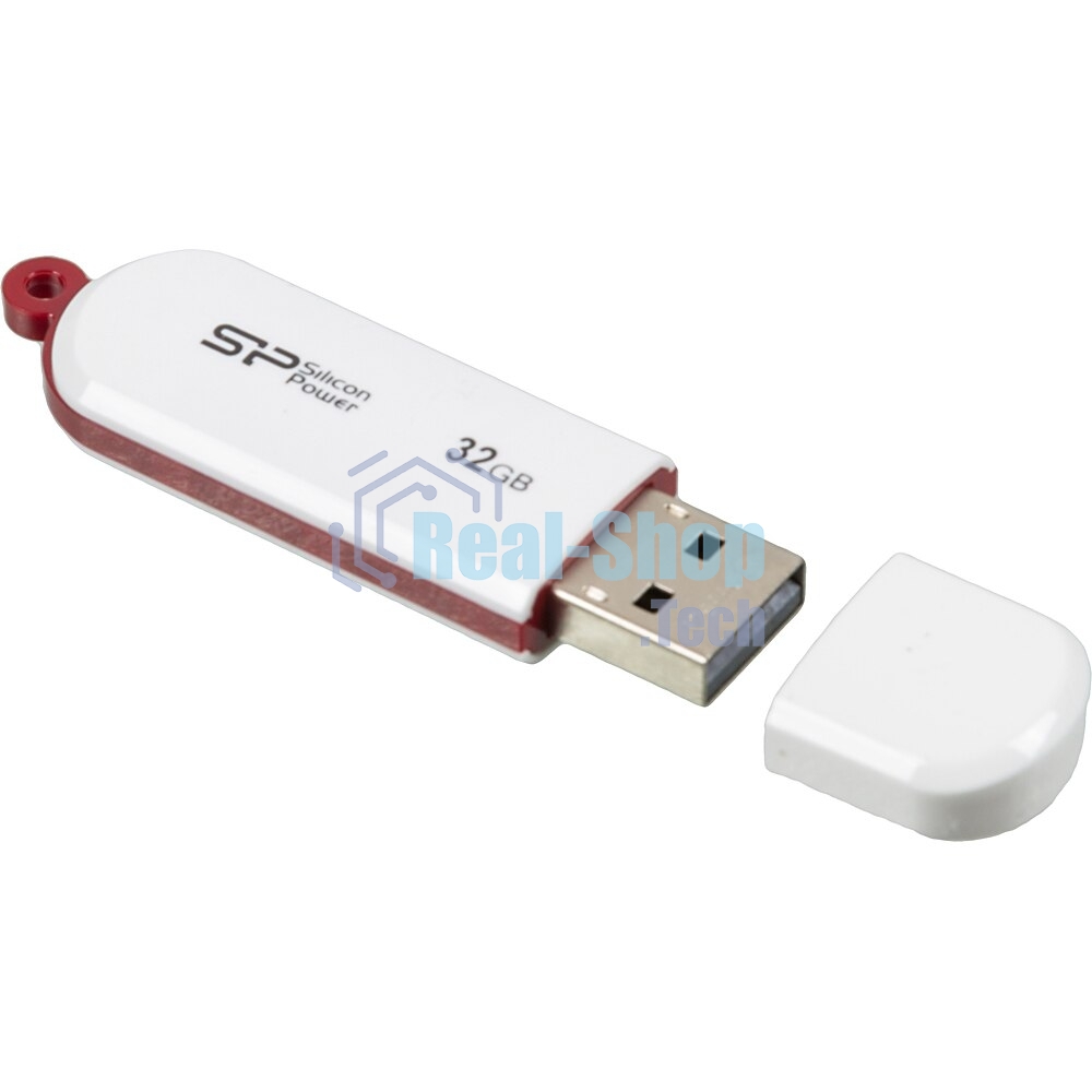Флешка USB 32Gb LuxMini 320 SP032Gb,UF2320V1W USB 2.0 белый