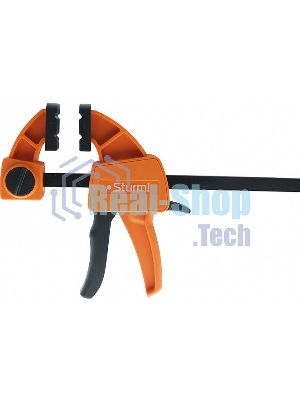 Струбцина быстрозажимная Sturm! 1078-08-45, 450мм, резиновые накладки, 70-100кгс, сжим-разжим