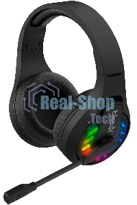 Гарнитура проводная с микрофоном A4Tech Bloody GR230 черный накладные BT оголовье (GR230)