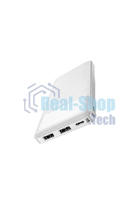 Портативный аккумулятор HOCO J72 Easy travel, 2.0A, 10000mAh, белый