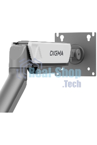 Кронштейн для мониторов ЖК Digma D-MM101 серый 17