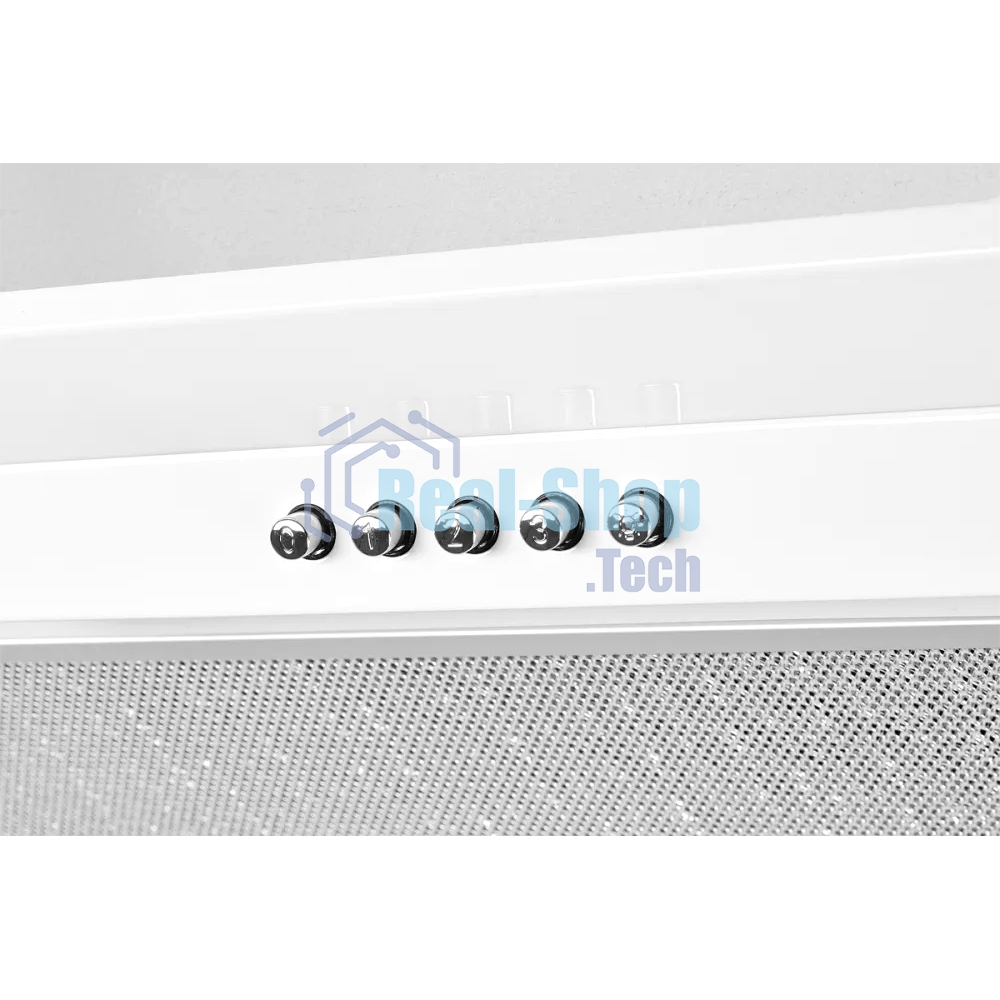 Вытяжка встраиваемая Kuppersberg Inlinea 70 WX белый/нержавеющая сталь, 70 см, 1300 куб. м/ч, 41 дБ