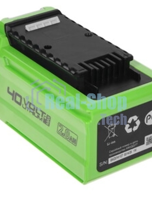 Аккумулятор GreenWorks G40B2 40V, 2 А.ч(2926907)