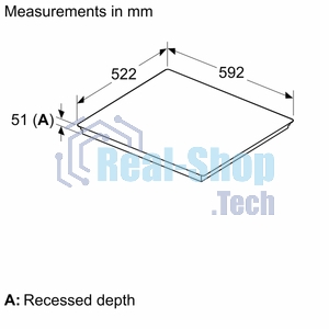 Индукционная варочная панель Bosch PIF651HC1E, 60 см, индукция, скошенные края, сенсорное управление, черный
