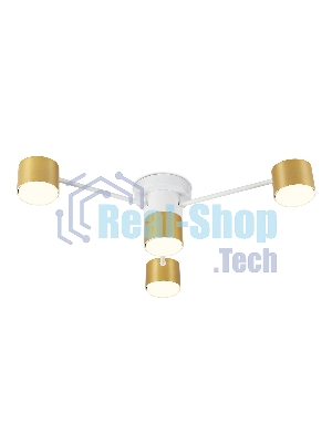 Потолочный светильник Ambrella light FL51720/4 WH/GD белый/золото GX53/4 max 12W 645*135