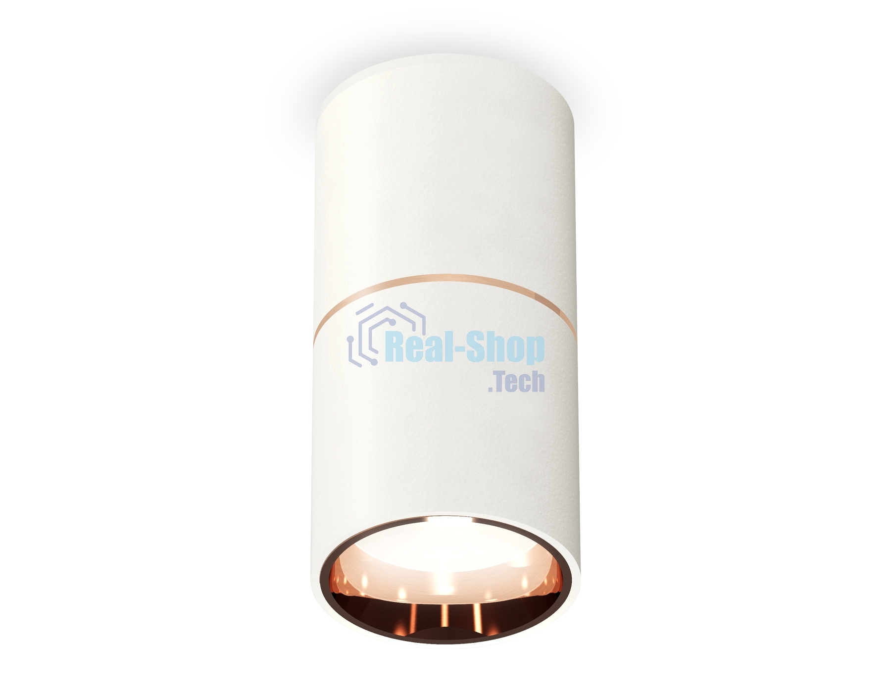 Светильник Ambrella Light XS6301083 SWH/PPG белый песок/золото розовое полированное MR16 GU5.3 (C6301, A2063, N6114)