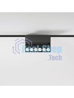 Трековый светильник Flat Magnetic 6W 4000K Insight (чёрный) 85090/01