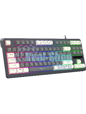 Клавиатура Oklick 711G проводная, USB Type-A, серый