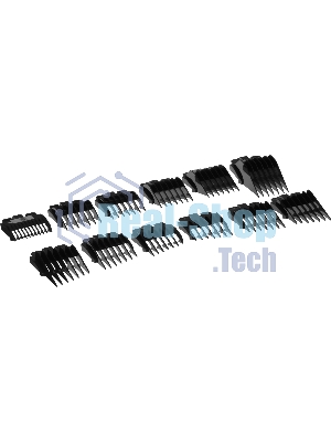Машинка для стрижки Rowenta TN1551E0 серебристый/черный (насадок в компл:12шт)
