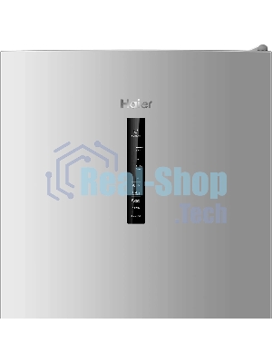 Холодильник Haier CEF530CSRG серебристый двухкамерный 207/91л морозилка снизу, No Frost