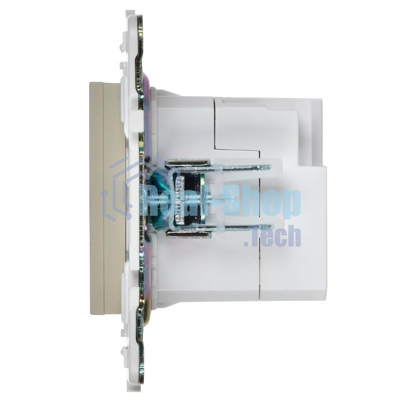 SKANDY Розетка USB A+C 18Вт SK-R13B бежевый  | SK-U22-018-K10 | IEK