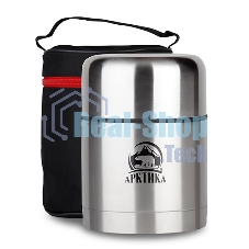 Термос Арктика, 301-500А, супер широкое горло, 0,5 л, для супа и еды в чехле, холод/тепло 12 ч