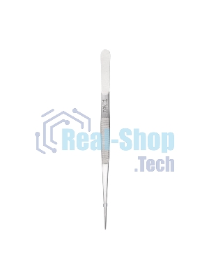 Пинцет прямой рифленый 250 мм ПРОФИ