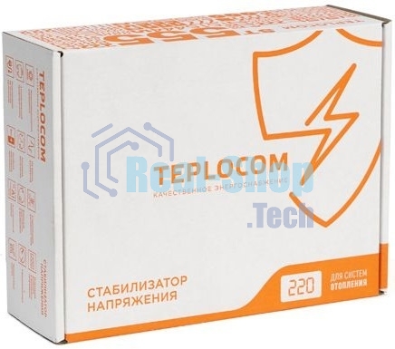 Стабилизатор напряжения TEPLOCOM ST – 222/500-И индикация Бастион 557
