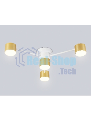 Потолочный светильник Ambrella light FL51720/4 WH/GD белый/золото GX53/4 max 12W 645*135
