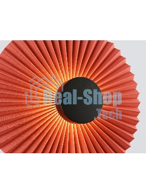 Настенный светильник Ambrella light LH72653 BK/RD черный/красный 6W 3000K D300*100
