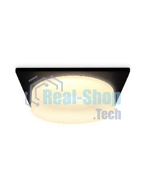 Светильник Ambrella light TN1316 SBK/FR черный песок/белый матовый GU5.3 92*92*45