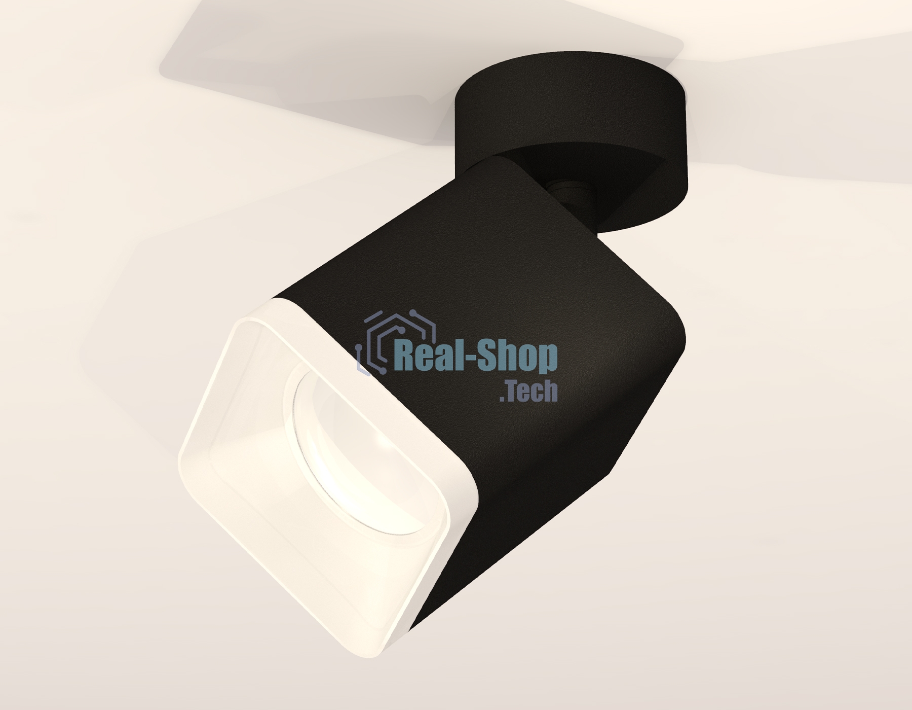 Светильник Ambrella Light XM7813022 SBK/FR черный песок/белый матовый MR16 GU5.3 (A2210, C7813, N7755)