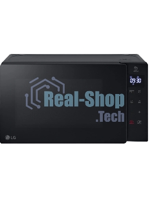 Микроволновая печь LG MH6032GAS черный, 20 л, 700 Вт, переключатели - сенсор