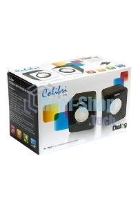 Акустическая система Dialog Colibri AC-02UP черный акустические колонки 2.0, 5W RMS, питание от USB