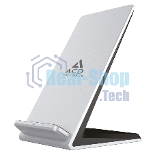 Сетевое зарядное устройство ACD-W102S-F1S 10Вт, беспроводная Qi, 2-катушки с QC, 5В/2А ~ 9В/1,8А RTL