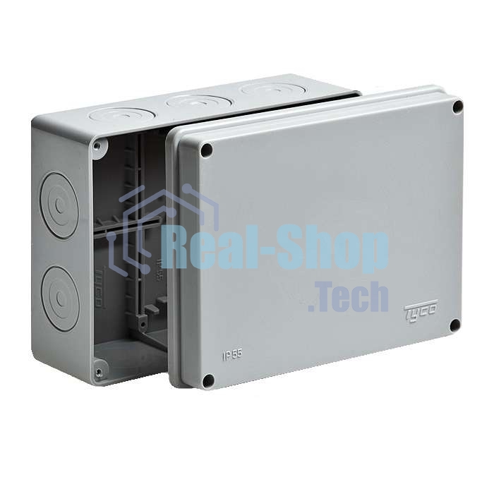 Коробка распр. ОП 200х140х75 IP55 без герм. Рувинил 67056