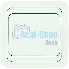 Выключатель проходной 1-кл. Makel СП Mimoza 10А IP20 белый/белый