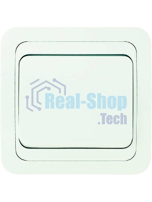 Выключатель проходной 1-кл. Makel СП Mimoza 10А IP20 белый/белый